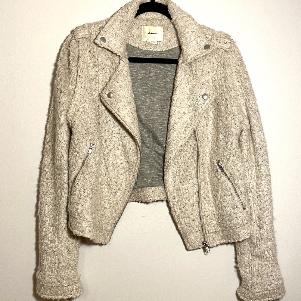 Anthropologie Moto Style Jacket